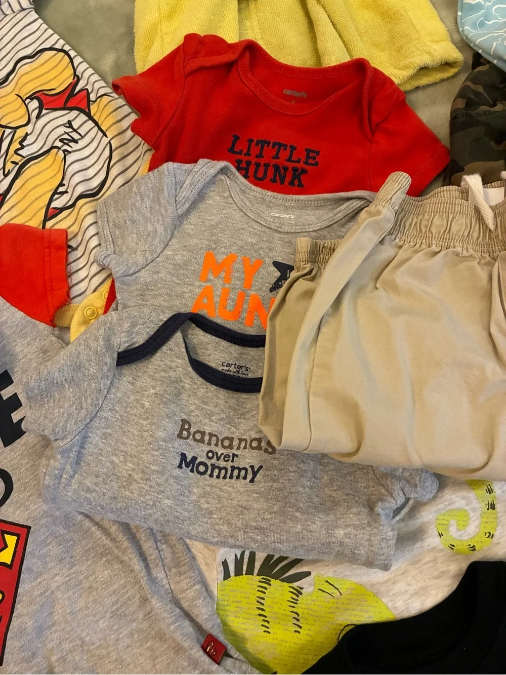 Mixed Baby Boy Clothing Bundle Sizes 6-12 Months 35 Pieces…